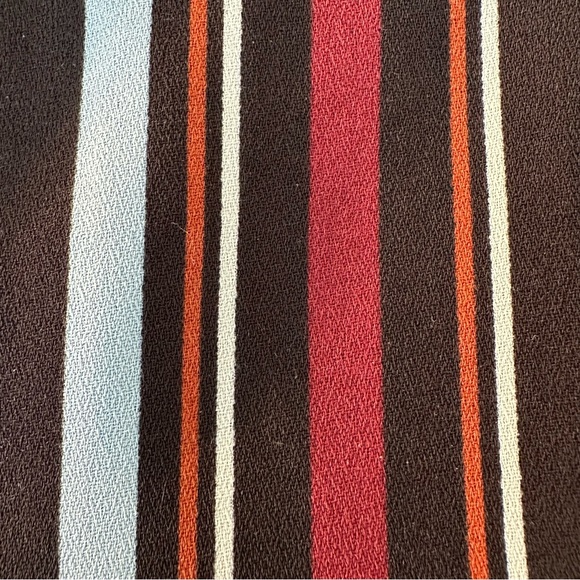 Halogen V-Neck Striped Adjustable Straps Tank Top Camisole Size M - Picture 8 of 11